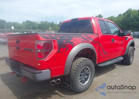 2011 Ford F-150 Svt Raptor из США, поврежденный, VIN 1FTEX1R67BFA16372